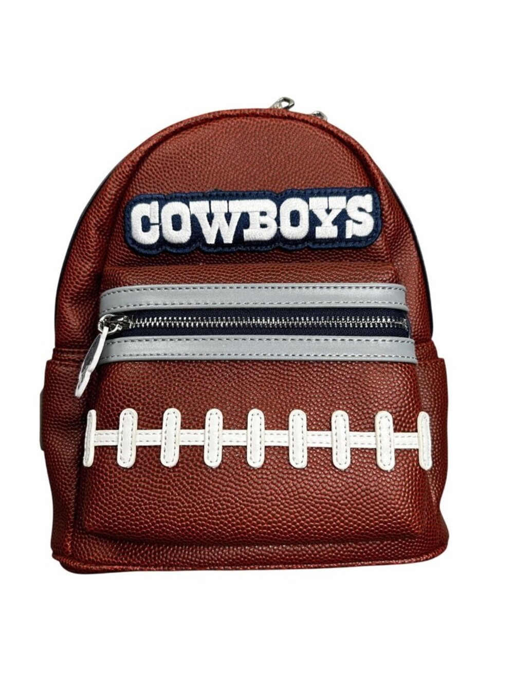 Dallas Cowboys Mini Backpack Womens One Size Brown NFL Football Loungefly - Picture 2 of 16